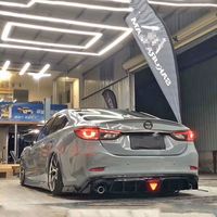 Spoiler Depan, Side Skirt, Spoiler Belakang, Body Kit Kecil, Cocok untuk Mazda 6 Atenza GJ GL 2012-2021 Sedan, Part Modifikasi Eksterior