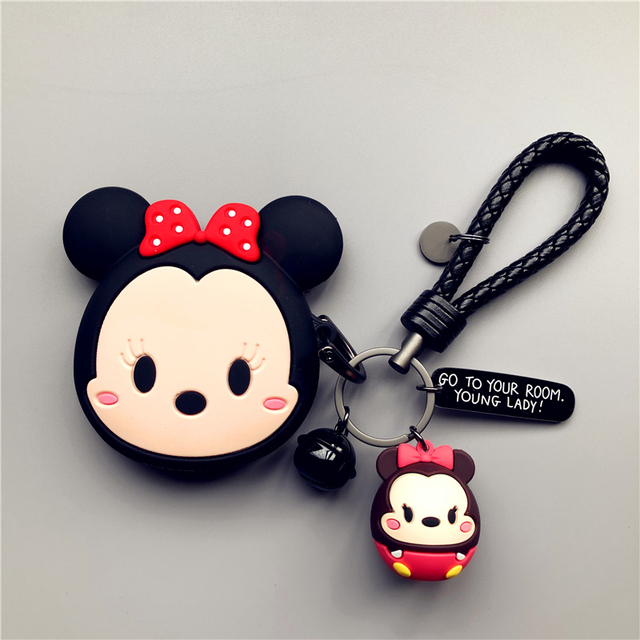 Cartoon Minnie Design Car Key Case Cover for Audi BMW Mercedes Benz for Honda Toyota Ford Jeep for Cadillac Lexus Land Key