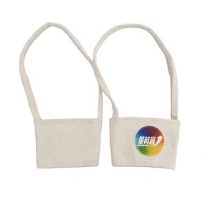 Sac de transport réutilisable pour gobelets de café, thé au lait, jus, sac de courses, accepte le logo personnalisé, dessin animé - Product Image 6