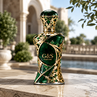 Fabricant de flacons de parfum sur mesure haut de gamme G&S, collection unique de flacons de parfum ambrés de luxe avec emballage en boîte