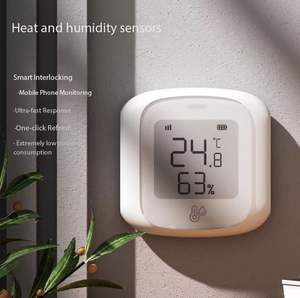 Capteur intelligent de température et d'humidité Zigbee, détecteur numérique avec surveillance à distance WiFi pour la domotique - Product Image 5