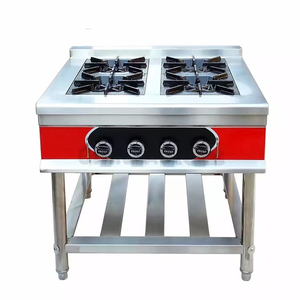 Apg — poêle à <span class=keywords><strong>gaz</strong></span> en acier inoxydable, 4 brûleurs, usage industriel et Commercial, de haute qualité - Product Image 1