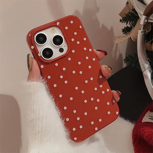 Funda para iPhone 15 con diseño floral pequeño estilo Instagram, compatible con iPhone 14, 17 Pro Max y 16, funda a prueba de golpes - Product Image 3