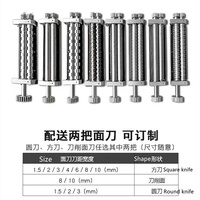 Machine manuelle multifonctionnelle pour la fabrication de pâtes alimentaires, avec manivelle à la main, Machine de découpe des nouilles