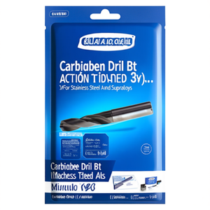 Foret en carbure revêtu de Nano TiAlN 3xD pour l'acier inoxydable et les superalliages - Product Image 2