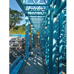 โครงสร้างเหล็กชุบสังกะสีแบบเบาสำหรับคลังสินค้าอุตสาหกรรม - Product Image 4