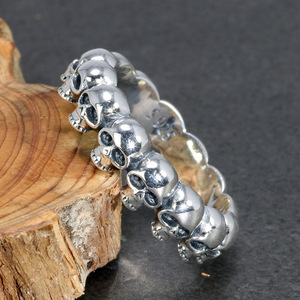 Anillos de Esqueleto H241, Anillo de Moda Unisex de Estilo Punk, Joyería de Regalo - Product Image 6