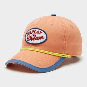 Designer Wholesale Quality <b>Plain</b> Embroidery Structured Cotton Baseball <b>Cap</b> with Bows Pattern Puff Printing Custom Logo Unisex - Product Image 1