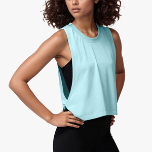 Chaleco Deportivo Holgado sin Mangas para Mujer, Ligero y Transpirable para Verano, Top para Correr, Yoga y Fitness - Product Image 5