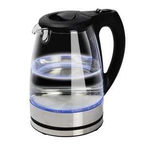 1.7L mantenere a lungo caldo fischio tè <span class=keywords><strong>bollitore</strong></span> <span class=keywords><strong>elettrico</strong></span> in <span class=keywords><strong>vetro</strong></span> con elemento riscaldante - Product Image 2