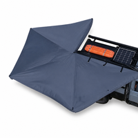 Auvent latéral de voiture autoportant 270 degrés 2,5 m, imperméable, rétractable, abri de toit pour SUV tout-terrain, camping portable