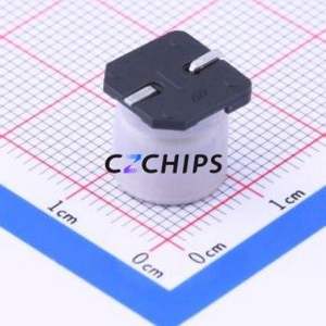 ตัวเก็บประจุอิเล็กโทรไลต์อะลูมิเนียมแบบ SMD รุ่น UWT1V331MNL1GS ขนาด D10xL10 มม. 330uF 20% 35V 300mA-120Hz - Product Image 2