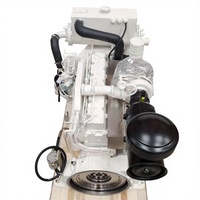 Motor Diésel Marino DCEC 6CTA8.3-M188 de 138KW, 6 Cilindros, 4 Tiempos, con Caja de Cambios y Bomba de Agua de Mar para Barcos de Pesca Comercial