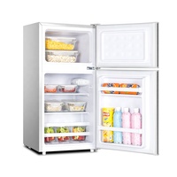 Réfrigérateur et congélateur mini-réfrigérateur à double porte de haute qualité 85L