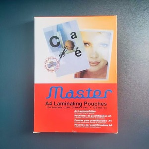 Bán buôn bán lẻ trong suốt Glossy <span class=keywords><strong>Matte</strong></span> nhiệt cán <span class=keywords><strong>Sheets</strong></span> CuộN A4 A3 Kích thước cán Túi Phim 125mic 100 túi - Product Image 4