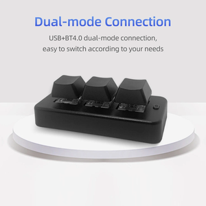 Mini <span class=keywords><strong>Teclado</strong></span> Mecánico Personalizado MK321 BT de 3 <span class=keywords><strong>Teclas</strong></span>, USB BT 2.4G, 3 Modos, Macro, <span class=keywords><strong>para</strong></span> Oficina, Juegos, Multimedia - Product Image 4