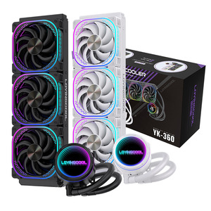 LOVINGCOOL 360mm ARGB AIO Cooler <span class=keywords><strong>Super</strong></span> CPU Refrigeración por agua 5V 3pin 12V Agua líquida Cobre Disipador de calor LED PWM Radiador PC Computadora - Product Image 1