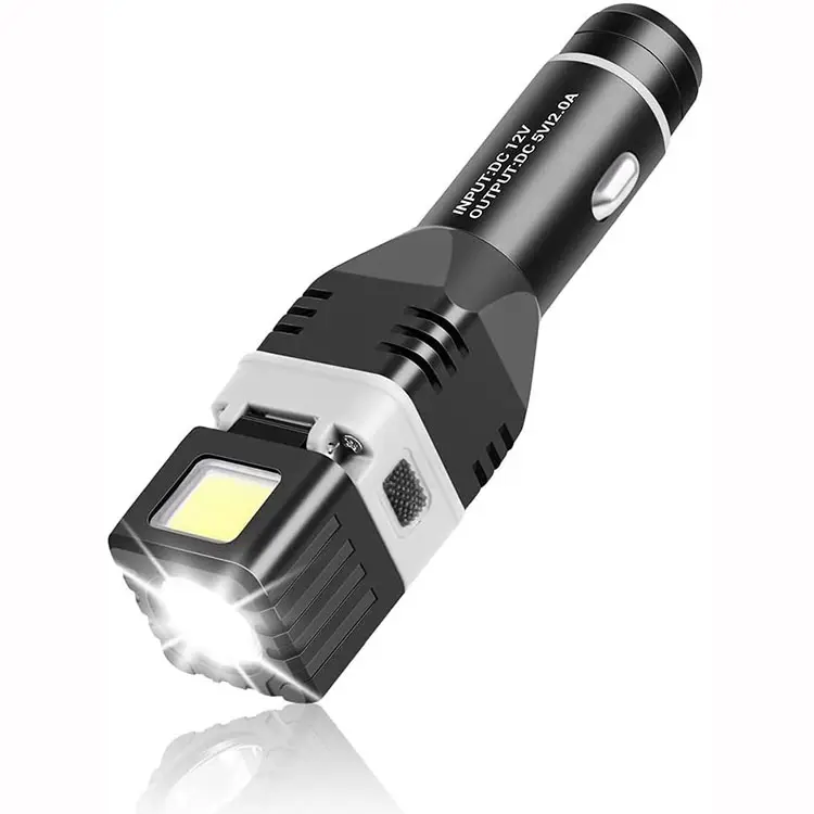 USB Rechargeable Super Bright Mini Tactical COB LED Car Charger Work Light