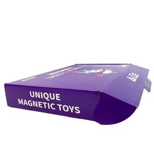 Custom logo Beauty Corrugated Clothing Packaging Small Shipping <b>pink</b> Gold Foil Stamping Recyclable Paper Box Packaging - Product Image 4