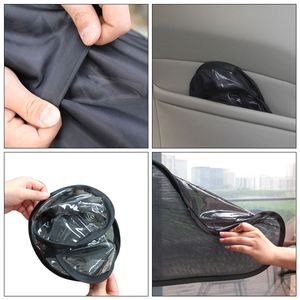Hot Sale Foldable Portable Custom Car Window Sunshade <b>No</b> Suction Cup Electrostatic Adsorption - Product Image 4