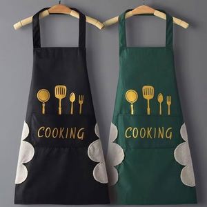 XQ77 Cotton <b>Fabric</b> Apron With Logo Custom - Product Image 4