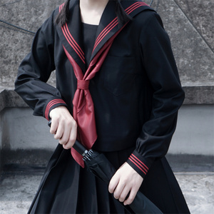 Costume <span class=keywords><strong>japonais</strong></span> personnalisé de haute qualité, uniformes de lycée pour filles, jupes d'uniformes scolaires, vente en gros - Product Image 4