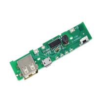 Module de carte de circuit imprimé (PCB) de charge et d'alimentation 5V 1A pour batterie 18650, avec fonction élévateur de tension pour téléphone portable