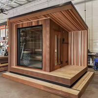 Nouvelle arrivée : Tente biologique au design moderne, four à bois, salon pop-up avec luminothérapie rouge, sauna à vapeur fraîche, vente flash