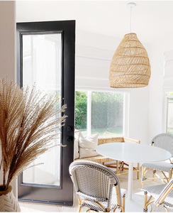 Rero fatto a mano moderno Rattan sud-est asiatico <span class=keywords><strong>lampadario</strong></span> di bambù per casa Hotel soggiorno ristorante con lampadina sorgente luminosa - Product Image 6