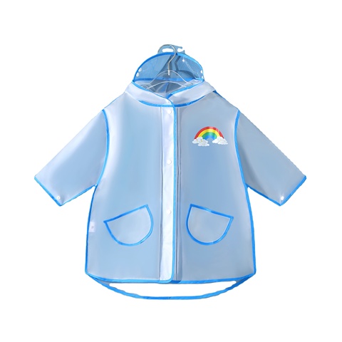 Wholesale New Style Cute Kids Raincoat Waterproof Cartoon Lovely Children's Eva Plastic Raincoat