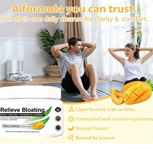 אבקת חלבון טבעית OEM לשיפור מערכת החיסון ובריאות המעיים בטעם אפרסק-מנגו 138 גרם לשימוש מבוגרים חיי מדף 24 חודשים - Product Image 3