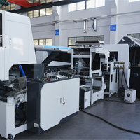 Machine de fabrication de sacs poubelles en polyéthylène entièrement automatique Jiade JDGC-800 avec système de sangle superposée, sur rouleau, avec moteur, haute productivité