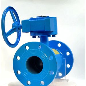 Vanne à boisseau sphérique entièrement soudée à turbine, à bride, norme API, en acier inoxydable, corps en acier sans <span class=keywords><strong>soudure</strong></span>, pour gaz et huile, pression 300 psi, 2-8 pouces - Product Image 2