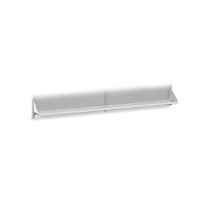 Étagère Fami pour panneaux à outils L1000 D140 H146 Gris clair Ral7035 - Product Image 3