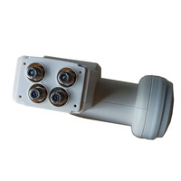 Ku Band Quattro LNB Récepteur satellite universel à 4 sorties pour systèmes TV multi-logements 9.75/10.6GHz L.O. Fréquence