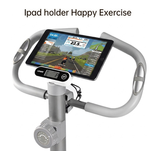 Vélo d'exercice vertical magnétique à 16 niveaux de résistance pour usage domestique avec écran LCD - Product Image 4