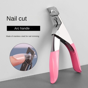 Coupe-<span class=keywords><strong>ongles</strong></span> professionnel réglable en acier inoxydable pour <span class=keywords><strong>faux</strong></span> <span class=keywords><strong>ongles</strong></span>, lame tranchante, pour droitiers, outil de coupe pour salon et usage domestique, nail art - Product Image 2