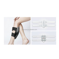 Nouveau masseur de jambes-pétrissage de mollet avec airbags, chauffage, thérapie par la lumière rouge et massage par vibration-soulagement efficace de la fatigue