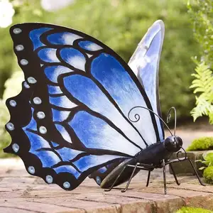 Escultura de mariposa personalizada de fábrica