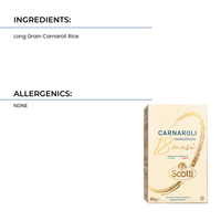 Hoogwaardige Italiaanse rijst, beste smaak, gezond, 26 maanden gerijpt, langkorrelige Carnaroli rijst 850g voor gastronomische risotto's