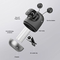 Rafraîchisseur d'air pour voiture Auto Creative Mini Robot Air Vent Clip Parfum Aromathérapie Intérieur Automobile