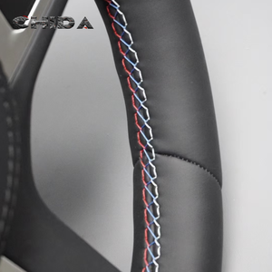 Volante de Cuero Negro Compatible con BMW Serie 3 G30 G20 G22 G21 G28 G38 425i 430i M440i 530i 525i M550i 540i <span class=keywords><strong>530d</strong></span> 523d - Product Image 6