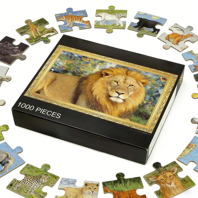 Famous Oil Painting Reproduction Jigsaw Puzzle 1000 Pieces Museum Quality Art Puzzle for Adults and Collectors