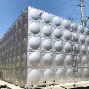 Réservoirs d'eau modulaires personnalisables en acier inoxydable, réservoirs de stockage d'eau et pompes intégrés - Product Image 3