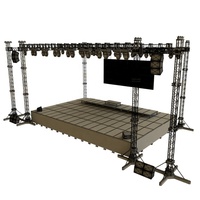 Sistema de Estructura de Aluminio Resistente para Escenarios - Torre de Iluminación Profesional para Conciertos con Conexión Rápida y Gran Capacidad de Carga