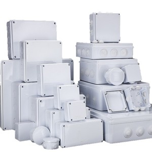 255x200x120mm IP65 Waterproof Junction Box Blank Enclosure No Holes with Built-in Sealing <b>Strip</b> Terminal box - Product Image 6