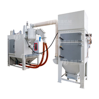 Système de fixation à changement rapide pour dissipateurs de chaleur en aluminium irréguliers Machine de sablage avec composant de moteur à noyau