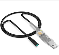 Câble de programmation USB pour 8fun BBS01B BBS02B BBSHD Mid Drive Center câble programmé pour moteur de vélo électrique