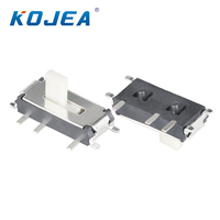 Commutateur de contact de porte coulissante à 3 positions, Terminal en aluminium, montage de panneau coulissant 2P2T, en PCB