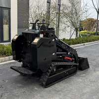 Minipala caricatrice diesel Kubota Euro 5 EPA HKV8000 con trinciatrice forestale e falciatrice